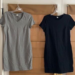 Old Navy Cotton T-shirt fitted dress